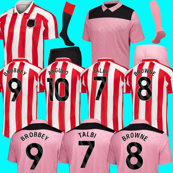 Sunderland 26 27 Soccer Jersey 2026 Talbi Brobbey Angulo Fo…