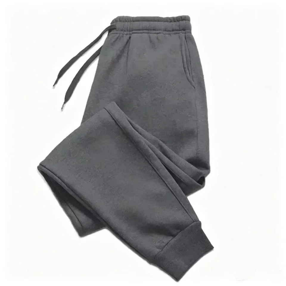 Men Sweatpants High Quality Drawstring Solid Color Jogger Pants All Season Home Outdoor Casual Sport Trousers Mens Clothes 260729 - view 6