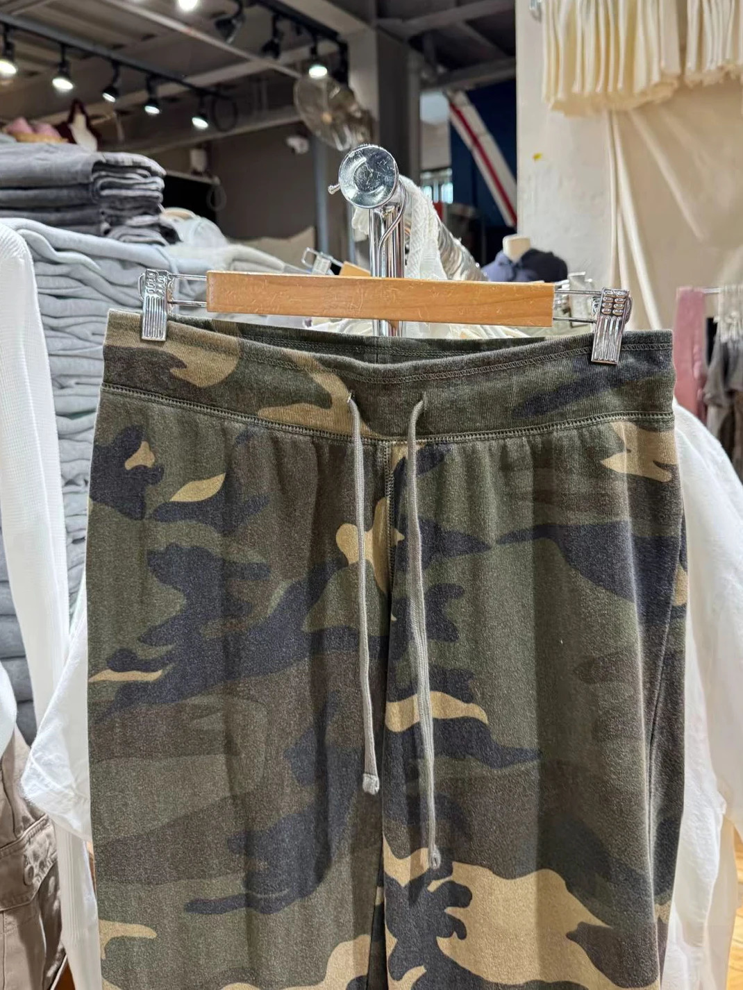 Camouflage Sport Straight Sweatpant Women Summer Drawstring Low Waist Cotton Trousers American Vintage Streetwear Baggy Pant Y2k 260730 - view 6