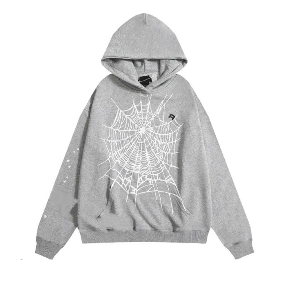Hoodie Spider Designer Spyder Y2K Felpe Con Cappuccio Classica Casual Grafica P…