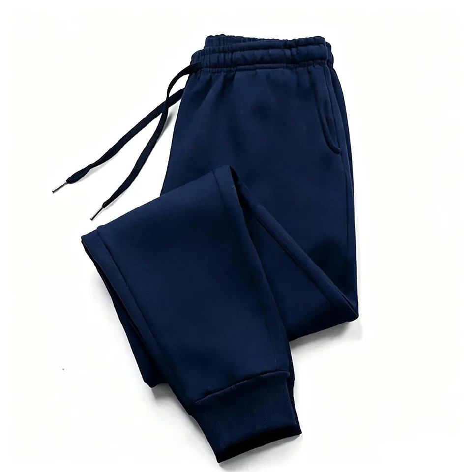 Men Sweatpants High Quality Drawstring Solid Color Jogger Pants All Season Home Outdoor Casual Sport Trousers Mens Clothes 260729 - view 3