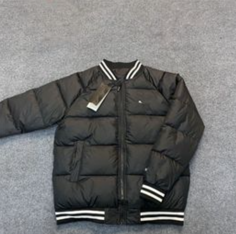 Mens Down Jackets Coats Designer Puffer Jacket Embroidered Unisex Long Sleeve Z…