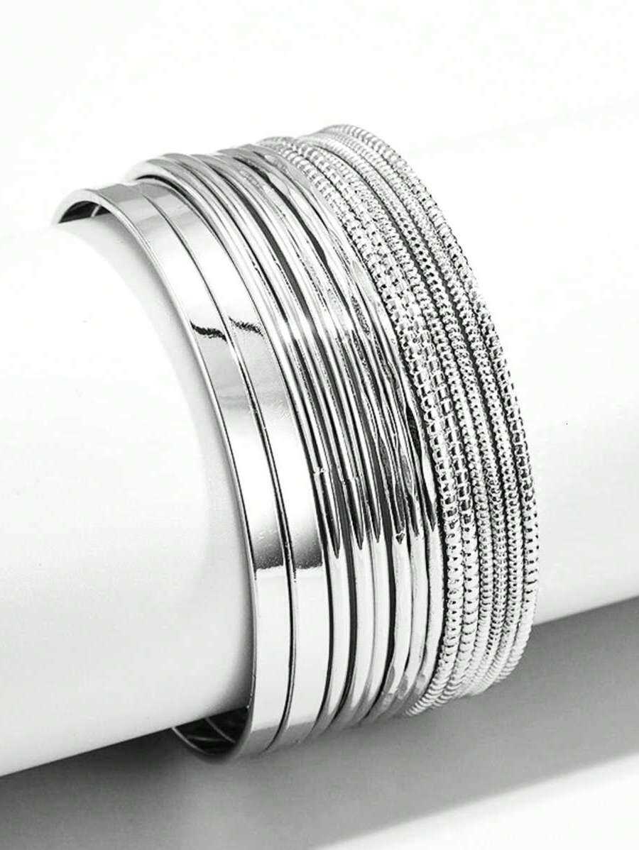 Rintoler Set Di Braccialetti Intrecciati Geometrici Unici Da 14 Pezzi. Si Prega…