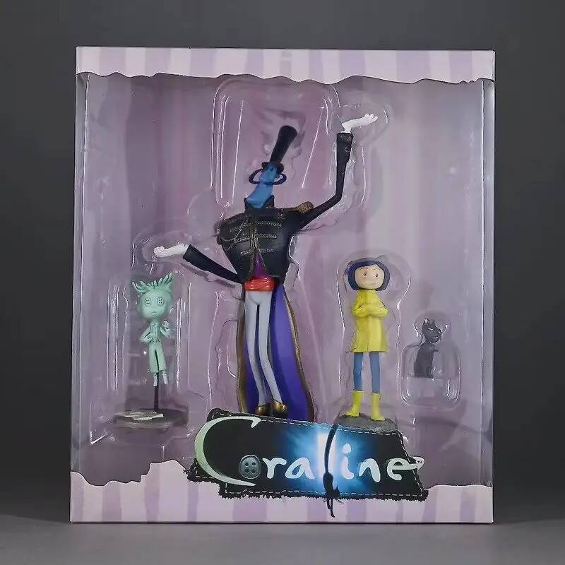 Coraline Second Generation Figure Trendy Toy Desktop Display Ornament Doll Model For Adult Collectible Holiday Gift 26Y0730