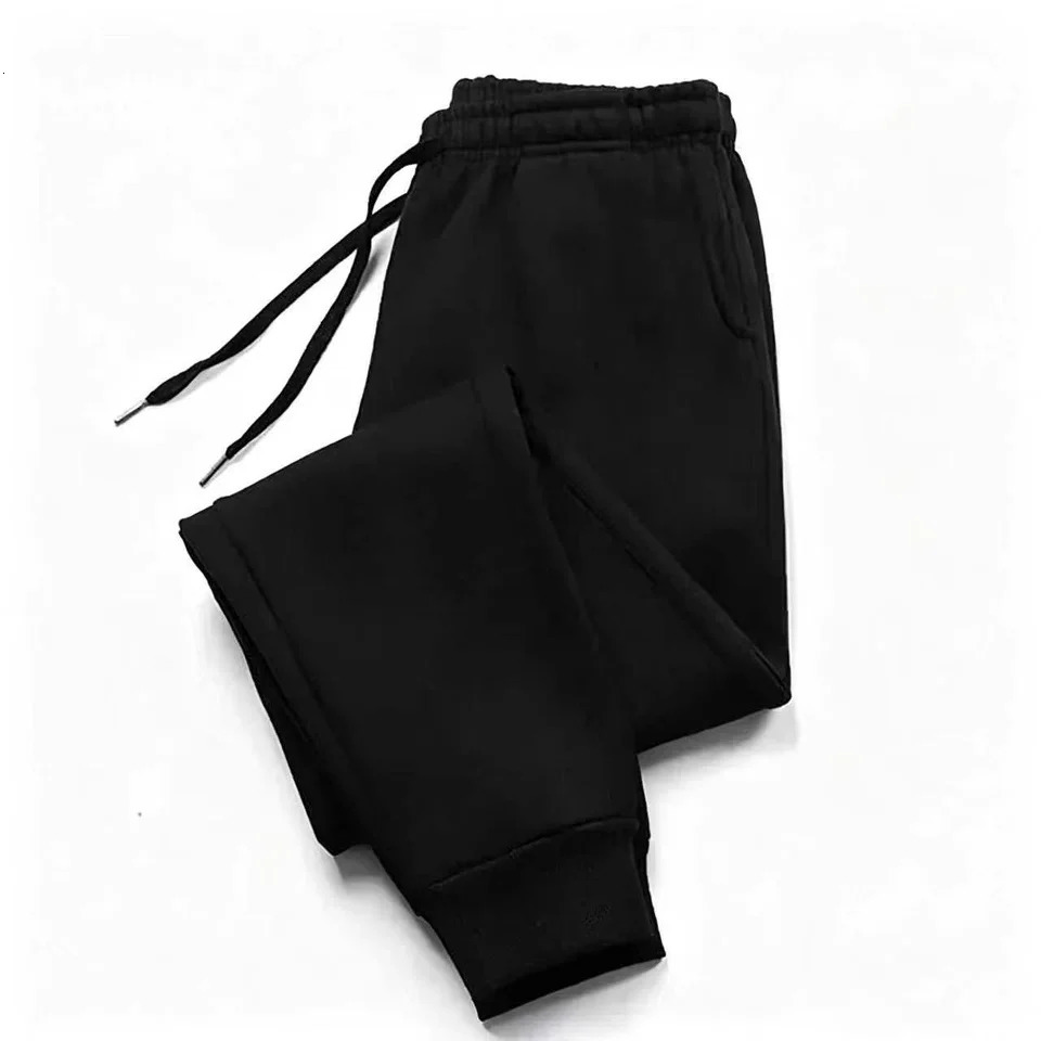 Men Sweatpants High Quality Drawstring Solid Color Jogger Pants All Season Home Outdoor Casual Sport Trousers Mens Clothes 260729 - view 5