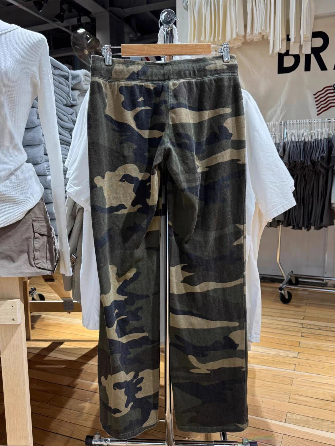 Camouflage Sport Straight Sweatpant Women Summer Drawstring Low Waist Cotton Trousers American Vintage Streetwear Baggy Pant Y2k 260730 - view 5