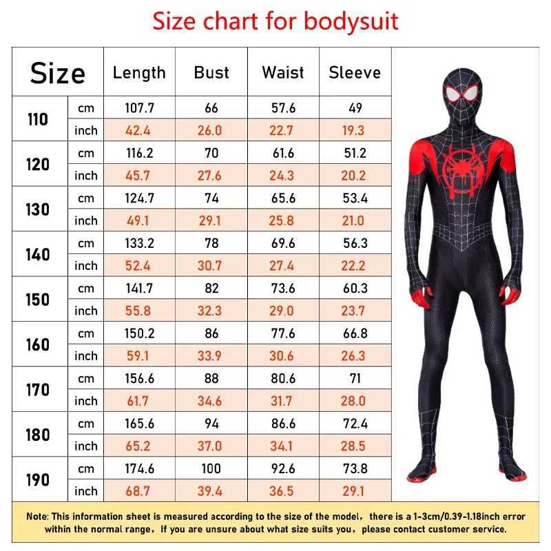 Disney BEAST KINGDOM Spider Miles Morales Cosplay Halloween Jacket Bodysuit Mask Party Costume Suits Spider Miles Fantasy for Unisex C260815 C260731 - view 7