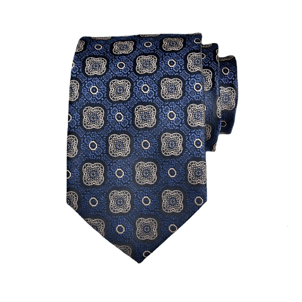 corbatas para hombre green tie for man 7cm cravatta uomo elegante Mens y ties corbata Floral Print necktie Wedding Necktie 260725 - view 6