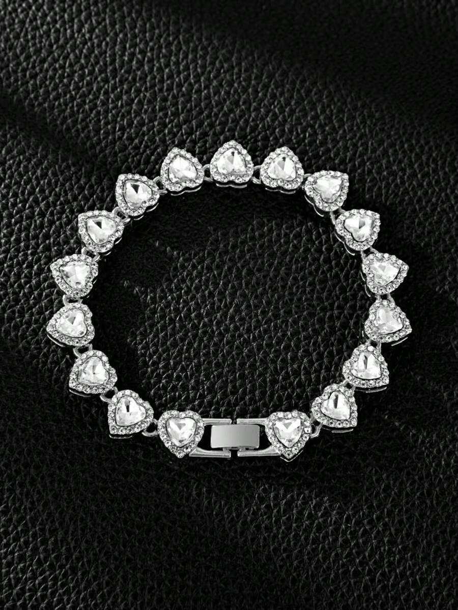 11mm Thick Chain Heart Mosaic Chain European And American Street Style HipHop Accessory Mens Versatile Necklace Couple Gift Daily Wear Perso H260731 - view 4