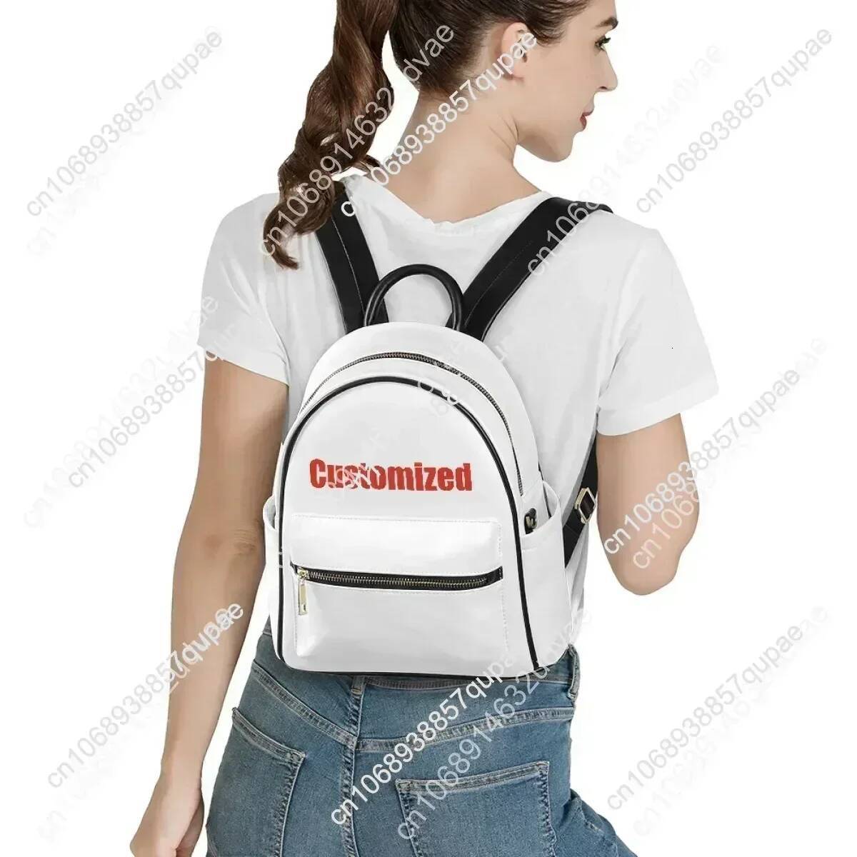 Coralines Cartoon Movies Backpack Womens Men Personalized Double Shoulder Bag Business Travel Bookbag Rucksack Gift Daypack - view 6