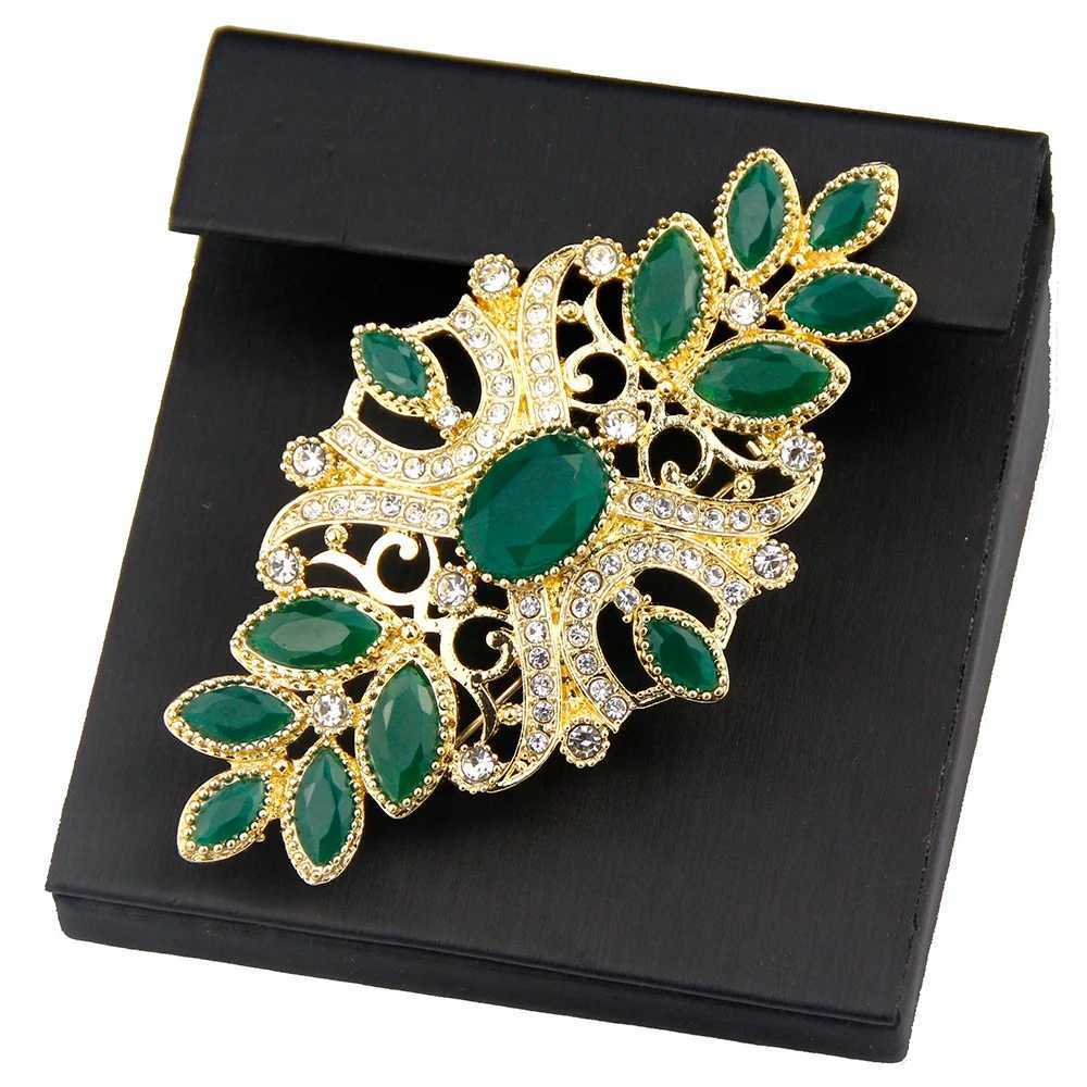 Elegent Algeria Morocco Colorful Brooches For Women Ethinc Wedding Jewelry Bohemia Baroque Scarf Caftan Brooch Pins Z260401