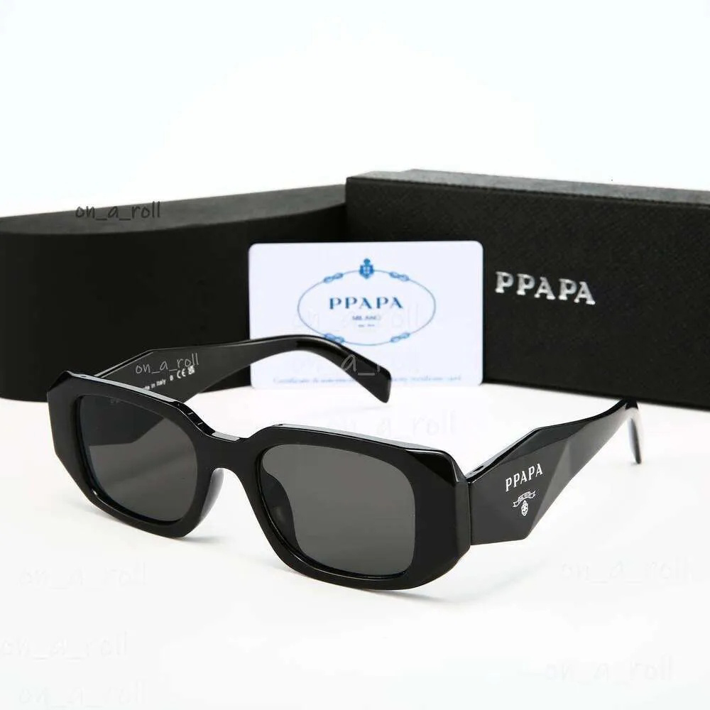 Luxury Designer Sunglasses Triangular Signature Frame UV400 Protection Anti Glare Vintage Retro Eyewear for Men Women Fashion Sun Glasses with Box
