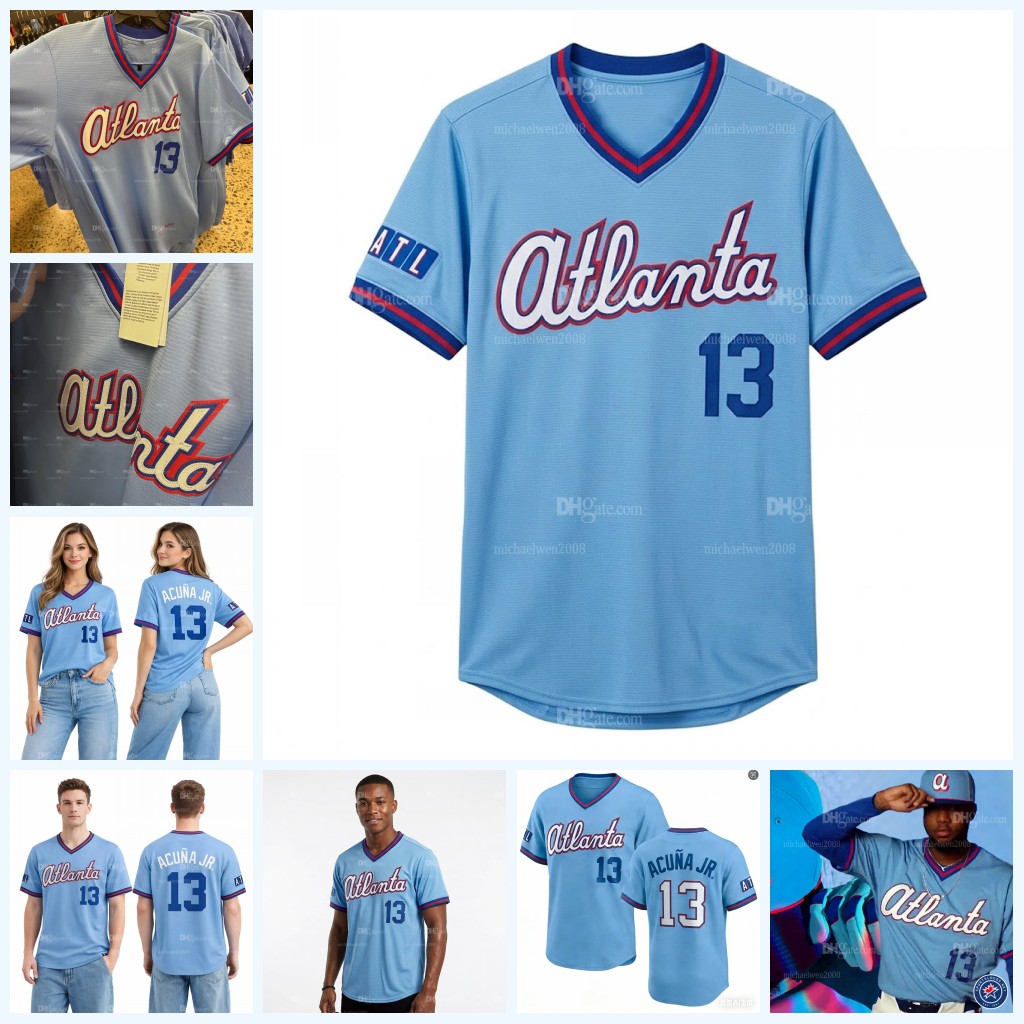 Atlantas Braves 2026 City Connect Jersey Ronald Acuna Jr. Michael Harris II Marcell Ozuna Spencer Strider Austin Riley Matt Olson Ozzie Albies Sean Murphy Wisely