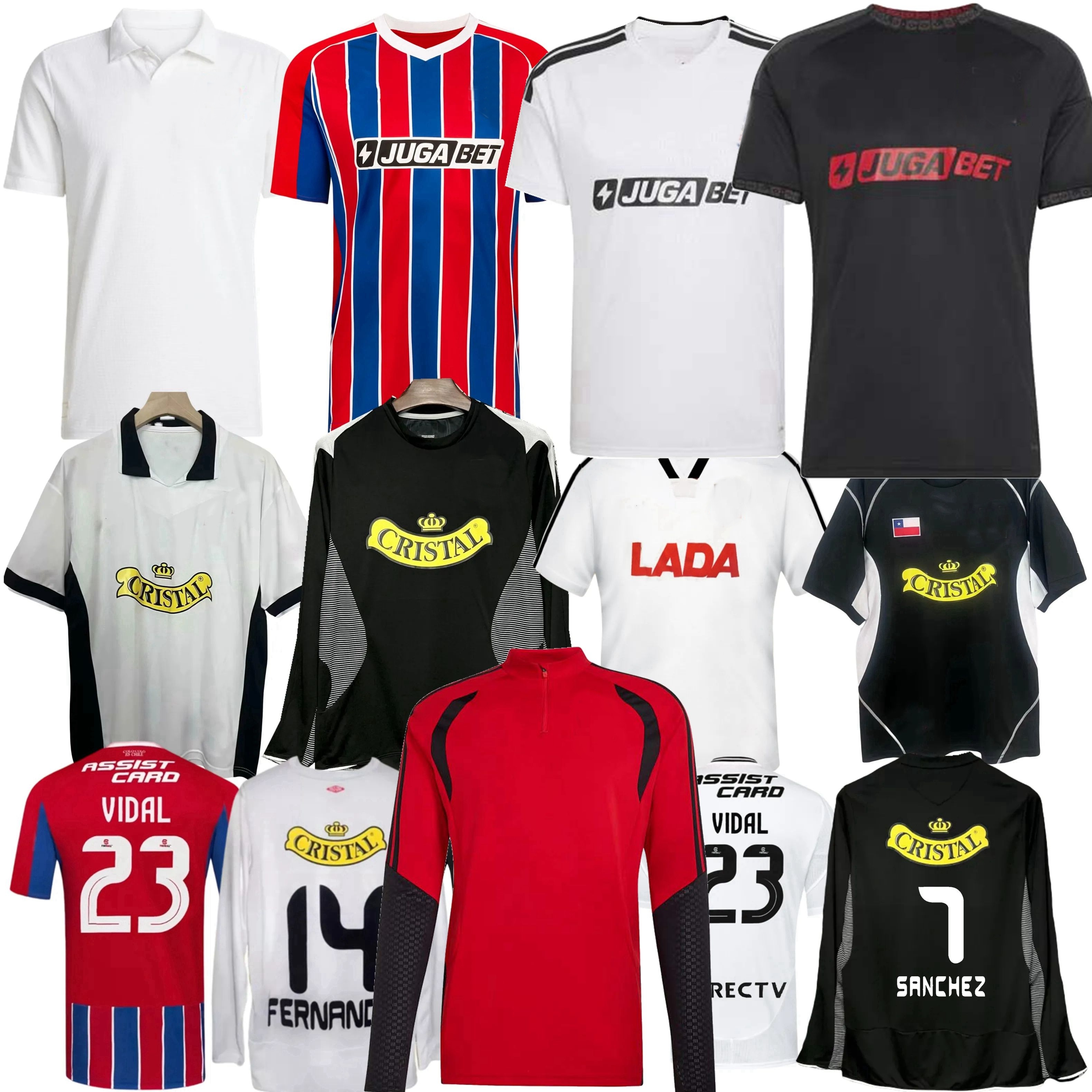 Retro 1991 97 98 2003 04 05 06 2011 2013 VIDAL 2024 2025 2026 2027 Colo Soccer Jerseys Colo PAVEZ AQUINO V.PIZARRO CORREA Fernandez Sanchez Football shirts