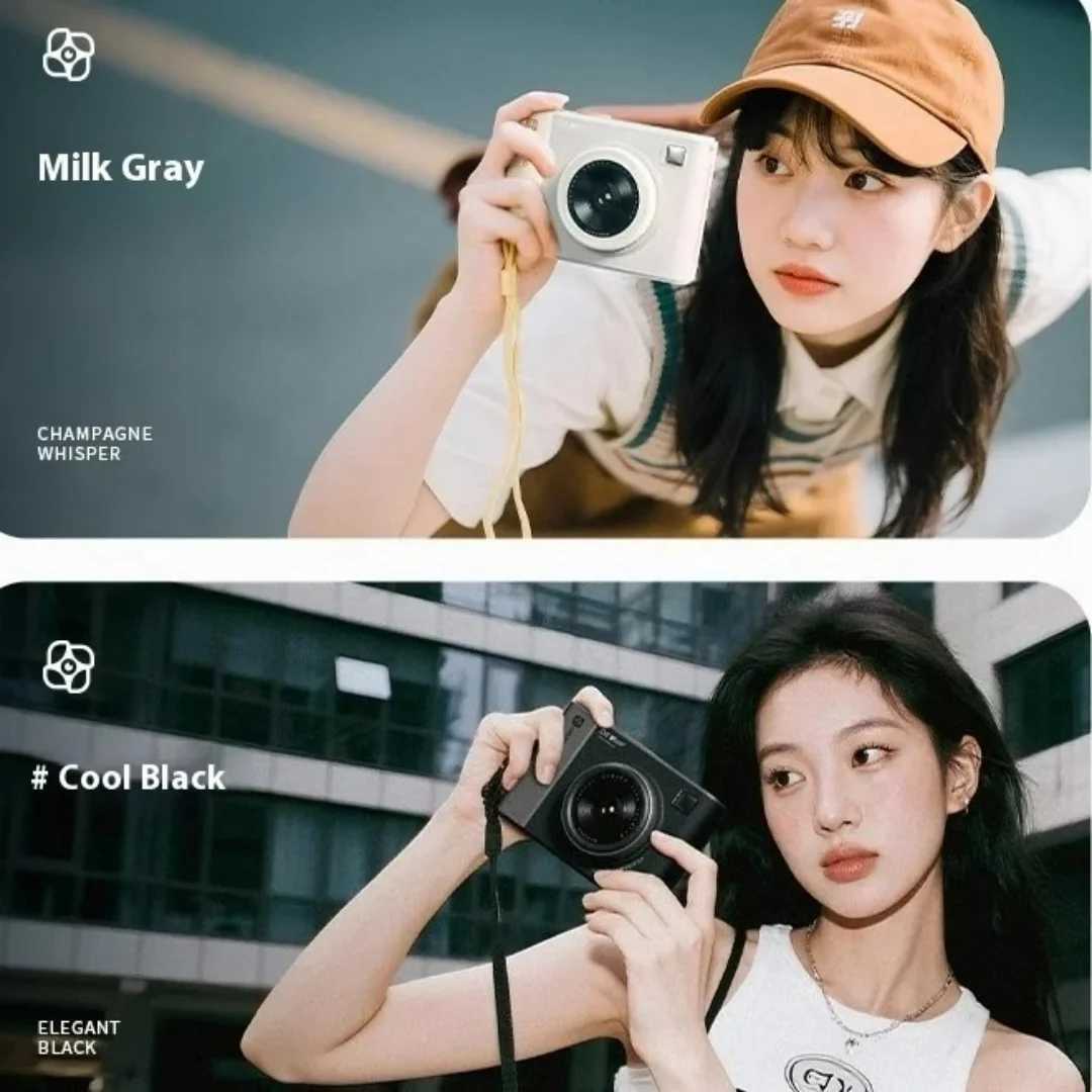 Chuzhao D2 Instant Camera Digital Retro Ccd High-Definition Cameras Travel Portable Small Camer Custom Girl CamerasT260401