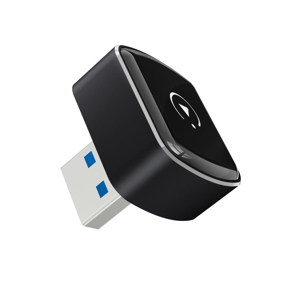 2026 Wireless CarPlay Adapter for iPhone Android Auto Mini Wired to Wireless Apple Car Play Adapter Plug Compatible for iPhone iOS 10 Android 11