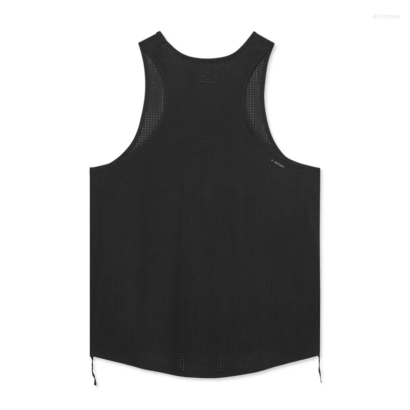 Men's T Shirts Faionable Hole Vest Youthful Breathable Skin-Friendly Modal Loose Fit Round Ne No Sve Summer Wear For Teens