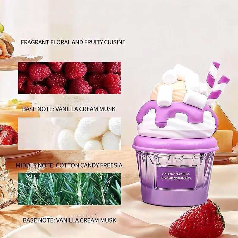 Middle Eastern-Inspired Gourmet Caramel Fragrance for Men & Women: Whipped Delightful Eau de Toilette 75ml Whipped Pleasure Give Me Gourmand
