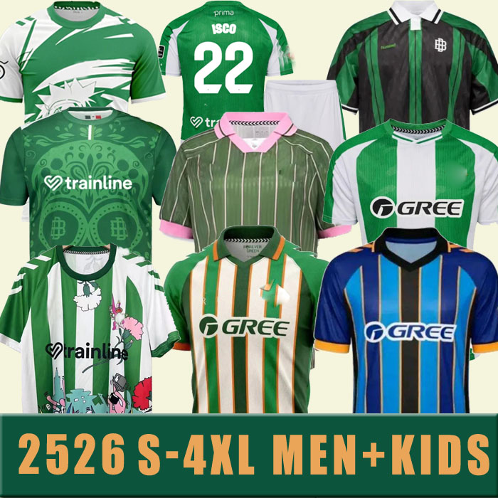 2025 2026 S-4XL real Betis ISCO Conference soccer Jerseys Sustainability Special FEKIR B.IGLESIAS CANALES WILLIAN J Shirt WILLIAM CAMARASA JUANMI VICTOR RUIZ