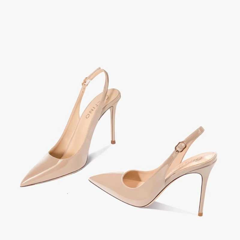2025 New Luxury Summer Sexy Pointed Designer High Heels Daily Casual Party Comfortable Buckle Womens Sandals Sandalias Mujer X260401