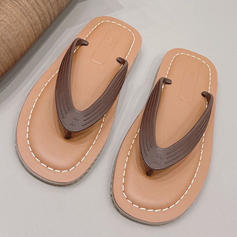 womens Minimalist style Thong sandals soft slightly padded comfortable contemporary Flip Flops Micro TPU sole Serrated tread beach sandals flip flops