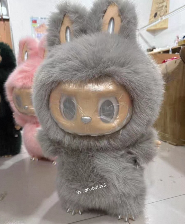 The Monsters Labubu 10th Anniversary 58cm Vinyl Plush Doll Zimomo V1 V2 V3 Blue Purple Pink Multi-Color Collection Ornament Trendy Toy Gift YIZHIXING