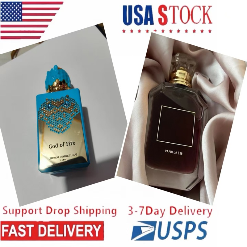 USA 3-7 days fast delivery Perfume Fragrance 100ml Women Long Lasting Designer Brand Cologne Spray High Quality Eau De Parfum Fast Ship