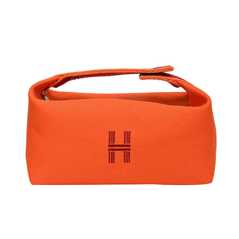 New fashion Style Makeup Internet Celebrity Handheld Canvas Large Capacity Cosmetic Storage Bag, Travel Toiletry Bag