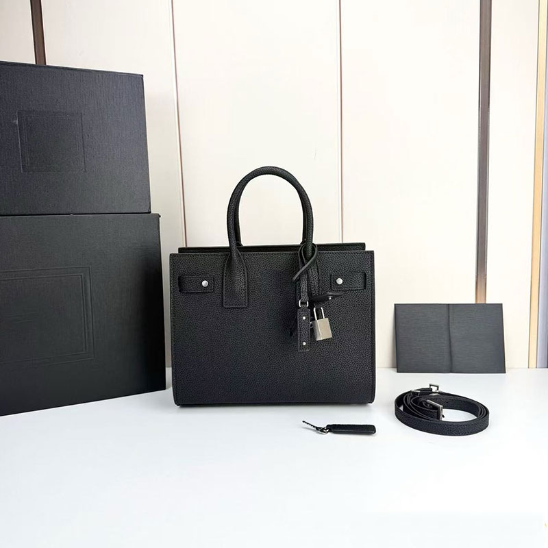 Designer Bag Tote Bag Shopping Bag Spring Style Large Capacity Soft Tote Shoulder Bag Versatile Single Handbag Black Silver Hardware Crossbody Bag Loulou Bag