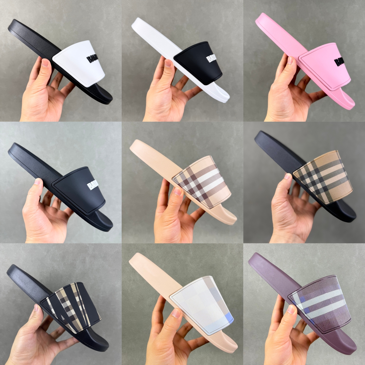 Designer Slides Men Womens Slippers Summer Sandals Beach Slide Flat Platform Ladies Girls Sandal Home Sliders Fashion Flip Flops Striped Causal Slipper Slide