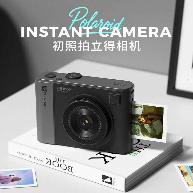 Chuzhao D2 Instant Camera Digital Retro Ccd High-Definition Cameras Travel Portable Small Camer Custom Girl CamerasT260401