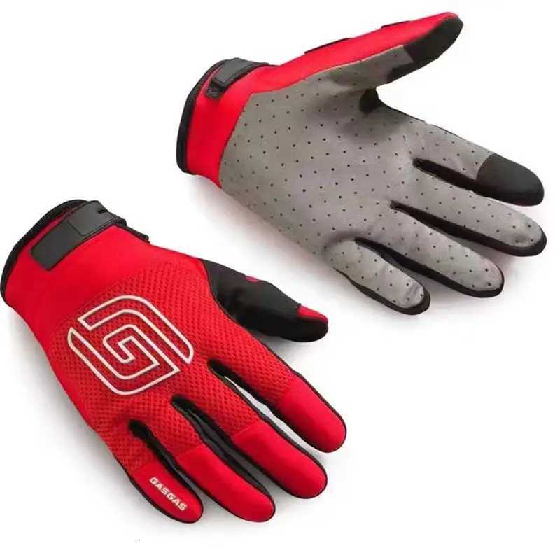 gasgas Touch Screen Motorcycle Gloves Downhill MTB DH MX MTB Riding Gear Protective Gloves 3 H260331