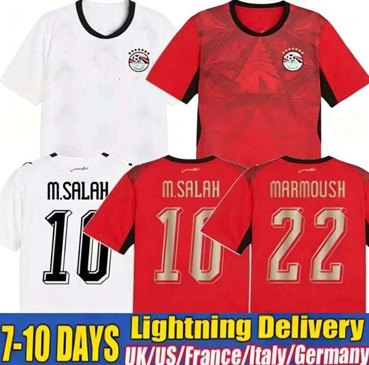 2025 2026 SALAH World Cup Egypt Soccer jerseys 26 27 MARMOUSH M.TREZEGUET IBRAHIM M.ATEYA N.MAHER ZALAKA A.KOUKA 2026 Africa Cup national team Football shirt