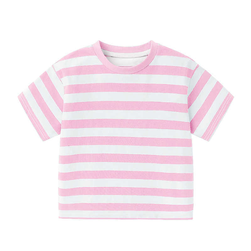 T-shirts T-shirts Summer Striped Short Sleeve T-Shirt for Boys, Trendy Brand, Ins Style Niche Half Sleeve Casual Children's Top
