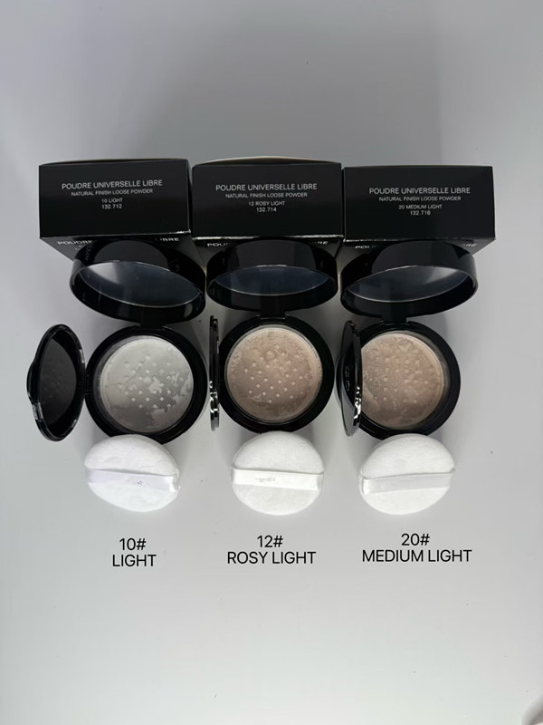 EPACK Face Powder 6g POUDRE UNIVERSELLE LIBRE NATURAL FINISH LOOSE POWDER light# rosy light# Mediun Light# 3 colors Natural Setting Loose Powder Beauty Cosmetics