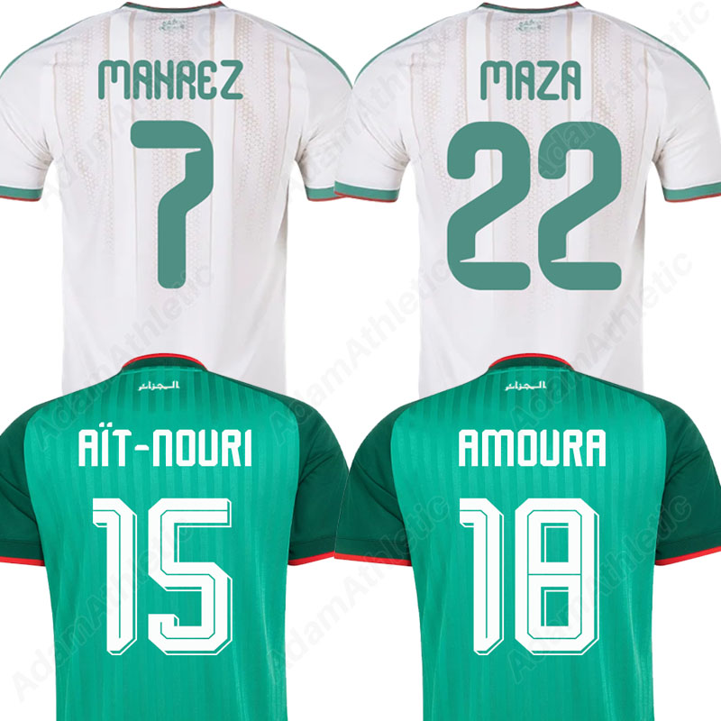 Algeria jerseys 2026 world cup MAZA MAHREZ football shirts 26 27 AMOURA AIT-NOURI HADJ MOUSSA soccer jersey kids kit player version