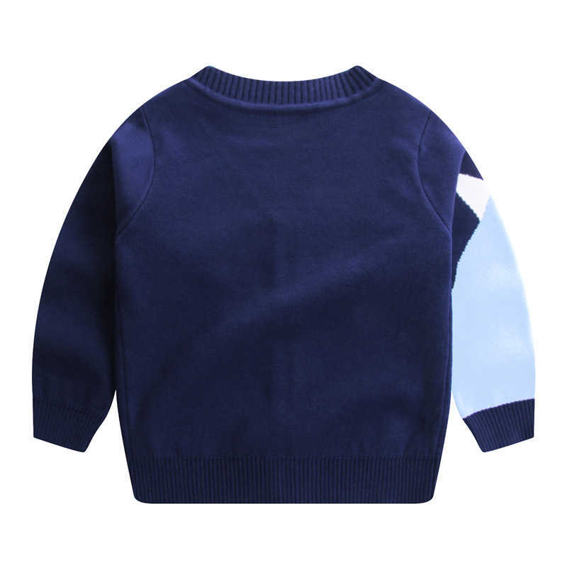 Cardigan Cardigan Class A Spring and Autumn New Children's Sweater Boys' Knitted Cardigan Jacket Trendy V-neck Single-breasted Top Children&