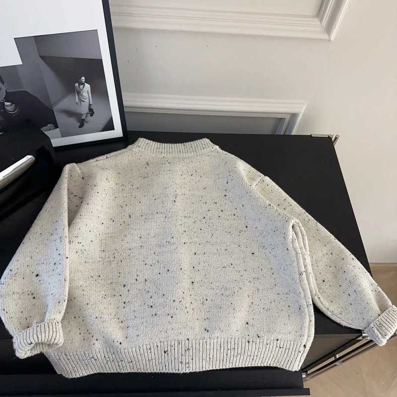 Cardigan Cardigan Han Xiaoxiao Early autumn knit cardigan new cartoon sweater jacket loose cardigan for boys and toddlers