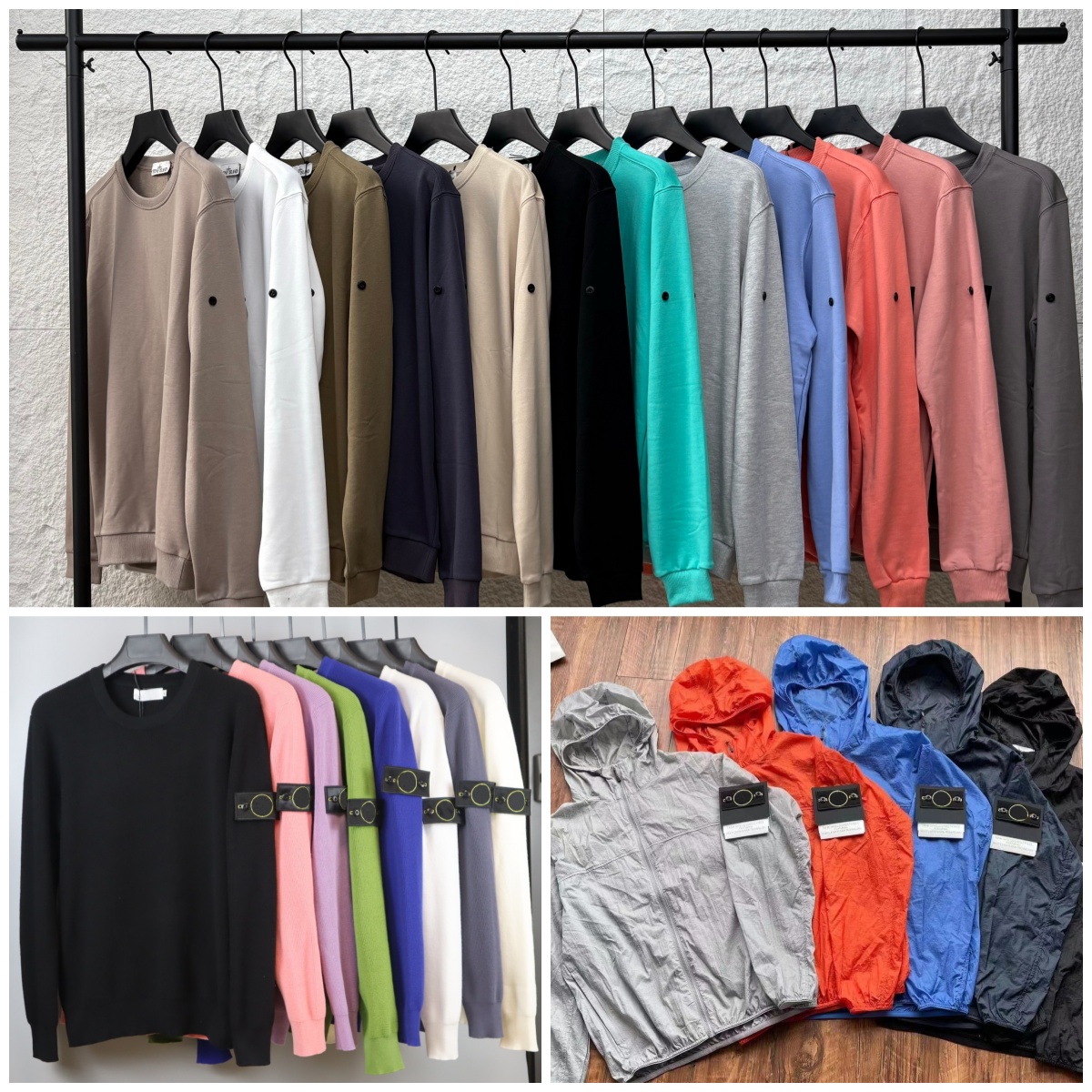 Designer stone jacket mens hoodie jumper badge sweatshirt hoodie men cargo pants pull Pullover tracksuit Autumn Hoodies Long Sleeve Sweater shorts compass tops