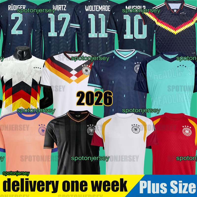 germany jersey 2026 world cup Germany Kit alemania dfb trikot KIMMICH MUSIALA deutschland trikot 2026 football shirt HAVERTZ Deutschland maillot allemagne 26 27