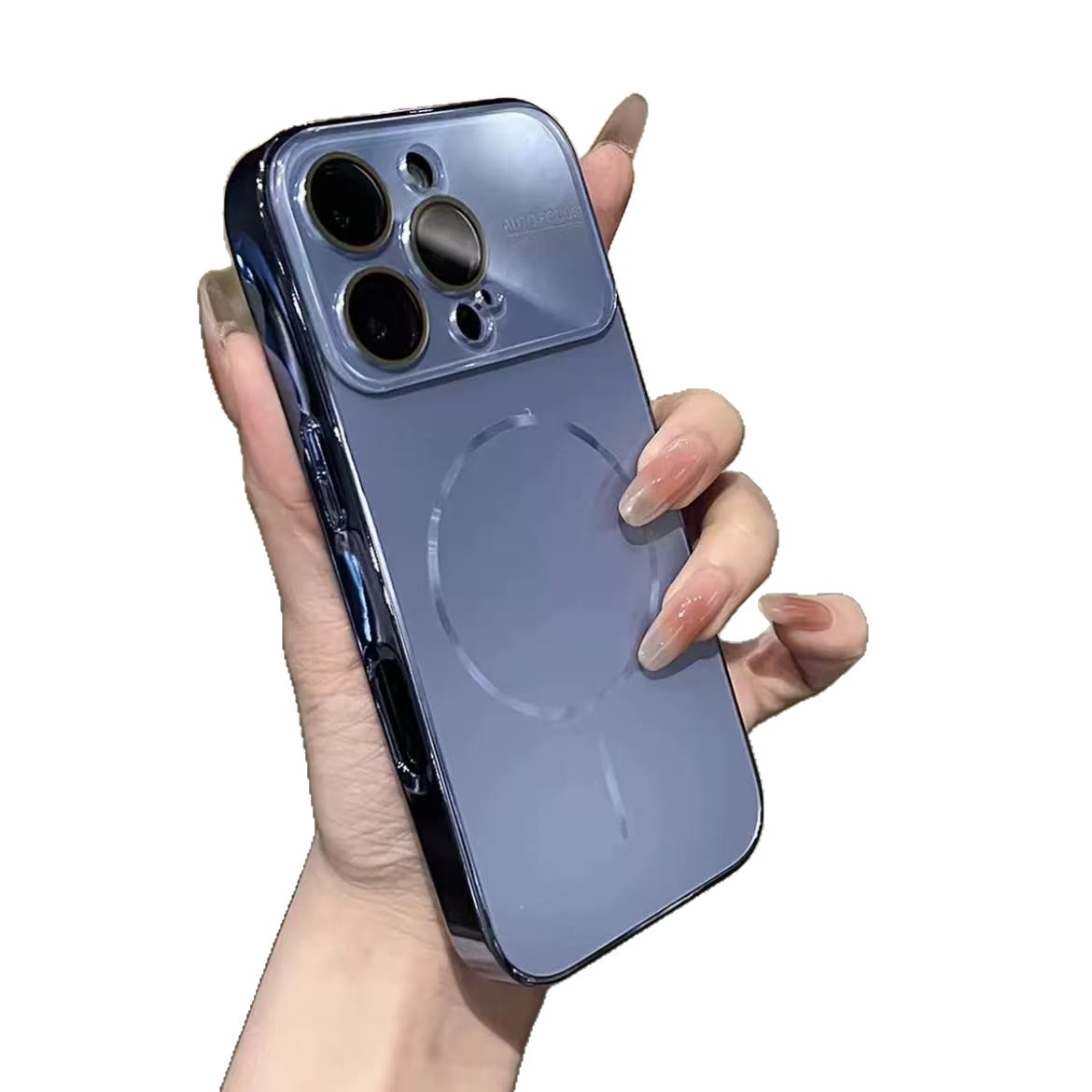 Advanced sense large window magnetic attraction for iPhone iPhone case lens film all-inclusive