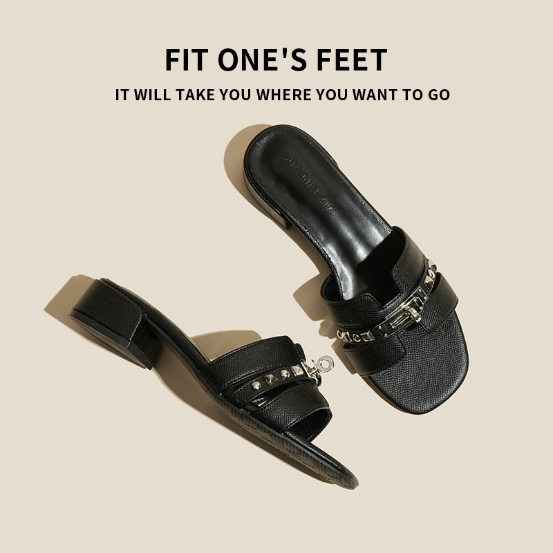 Free shipping designer slippers for womens flat sandals black beige brown grey khaki white Fashionable versatile Soft outsole outdoor casual flat slip