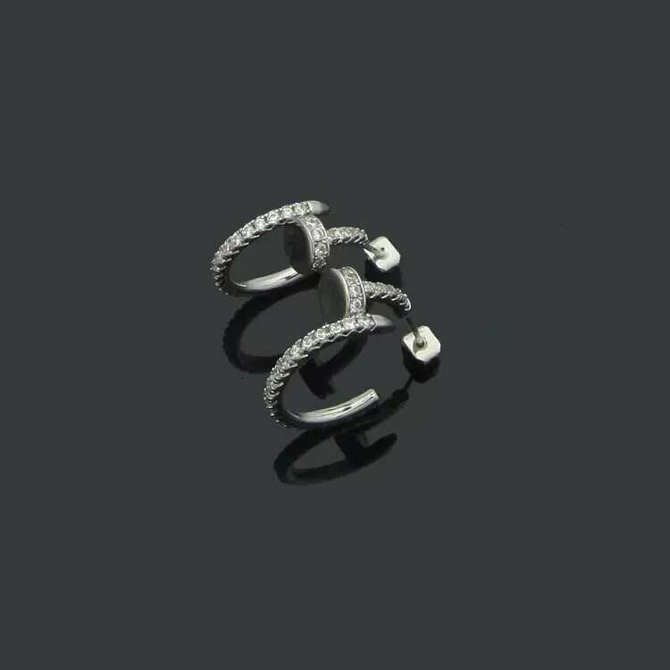 Luxury Brand Designer Jewelry Luxury Brand Designer Jewelry Versatile Fashion Luxury Earrings Copper Inlaid Zircon Studs CT Hoops Elegant Versatile Hi