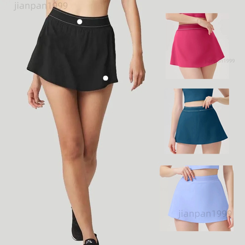 Yoga skirt Match Point Tennis Skirt Anti Glare Mini Varsity Skirt Quick Drying Breathable Sport Shorts Weekend Jogging Sweatpants Built Ins with Pocket