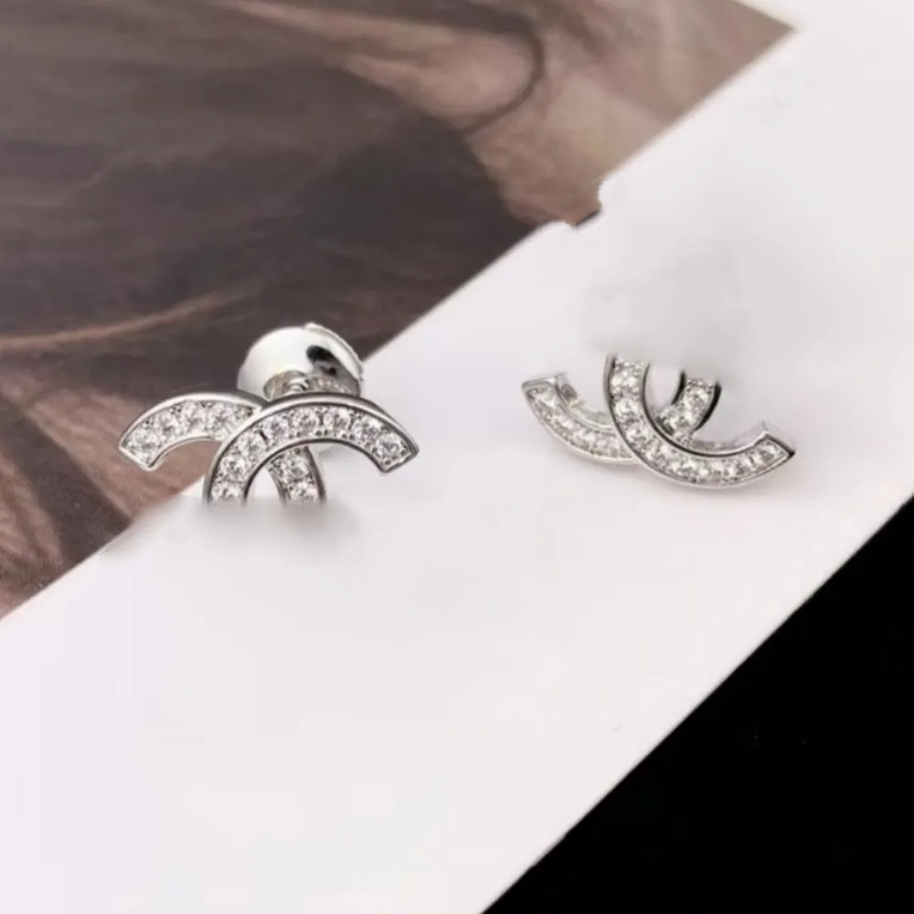 Top Quality earrings Fashion stud earrings woman Luxury designer earring multi colors jewelry women 18k diamond Wedding Gifts luxury jewelry festival gift