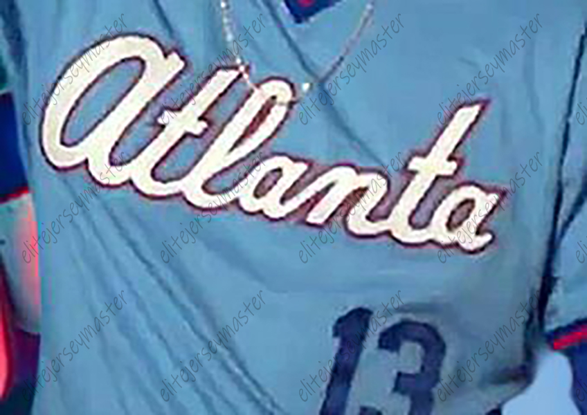 13 Ronald Acuna Jr. 2026 City Connect Chipper Jones 10 Matt Olson 28 Austin Riley 27 Michael Harris II 23 Murphy Baldwin 30 Personalized Customized Ba