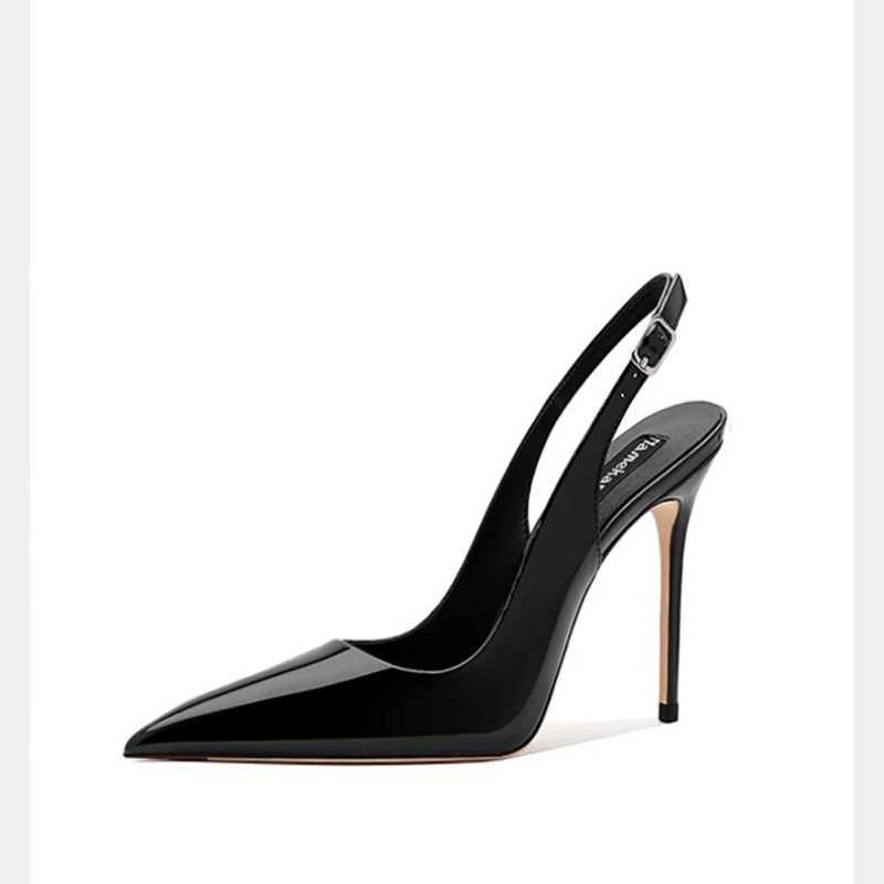 2025 New Luxury Summer Sexy Pointed Designer High Heels Daily Casual Party Comfortable Buckle Womens Sandals Sandalias Mujer X260401