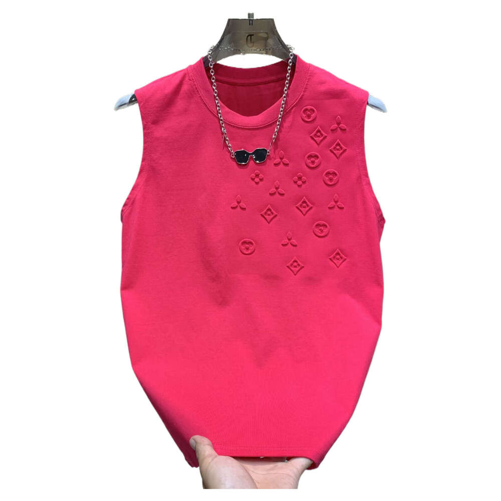 Men's Clothing T-Shirt Summer New Dopamine Cool Sleeveless Vest T-Shirt Men Fashion Loose Wide Version Handsome Tank Top Tops