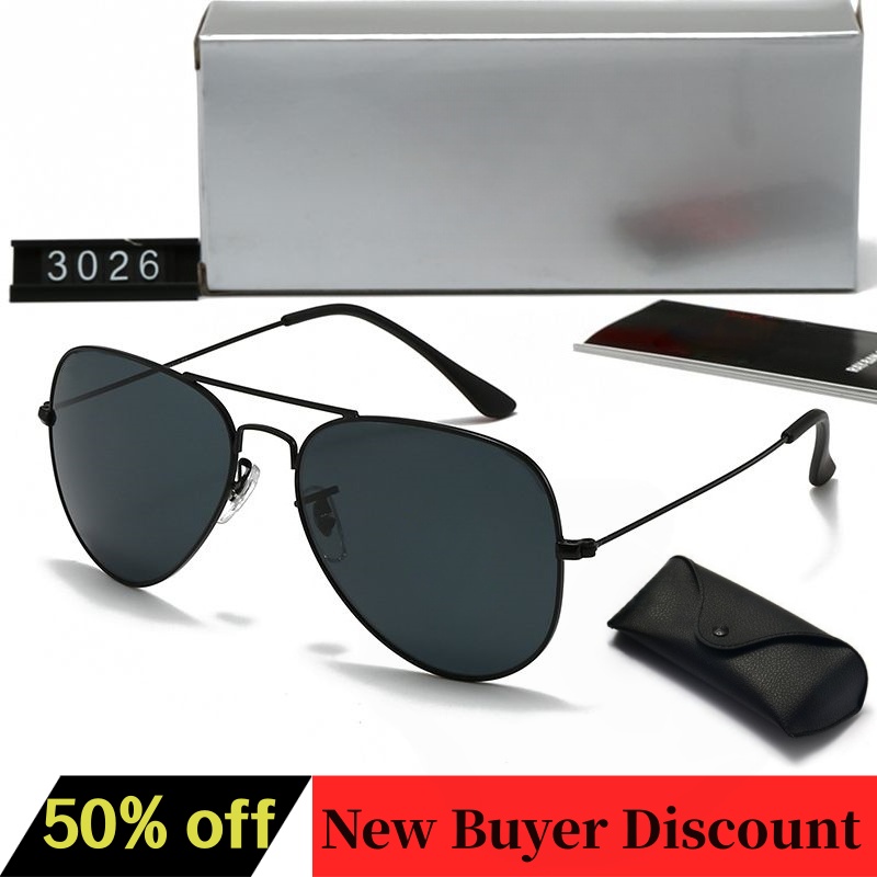 Sunglasses Women Polarized Classic UV400 Meta Sunglasses Men Designer Eyeglasses Metal Frame With Box bghW