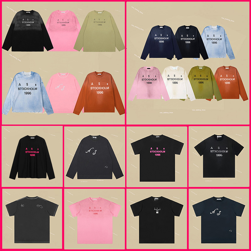 Acned studios men long sleeve hoodie Washed graphic tee Acneld studio shirt Sleeve hoodie Sweatshirts Designer Acned T shirt Casual Fashion Skateboard